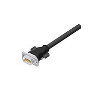 Amphenol CONEC 15-008153 D-Sub Cable SLIM CON 9 POS PLUG OVERMOULDED 2M