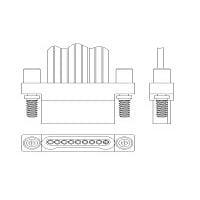 Raychem - TE Connectivity 2-1589456-2 Plug Housing SSM025PC2DC030N = WDUALOBE