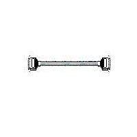 Belden 49766A 060S2 D-Sub Cables 26AWG 50C SHIELD 1 EACH CHROME