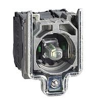 SCHNEIDER ZB4BW0M15 Body WHITE 240VAC PROTECTED LED W/1NO + 1NC