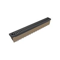 Amphenol FCI SFW30S-2STME1LF Board Mount 1.00mm Flex Connector, SFW Straight series, 30 Position, Top Entry Surface Mount, ZIF, with Mount Plate