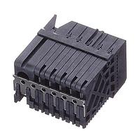 AMP Connectors - TE Connectivity 2007716-1 Receptacles 4PR DAUG CARD 10 COL RIGHT GUID SIGN MOD
