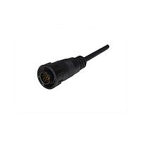 Amphenol LTW ADD-18AFMM-LL7A05 Sensor Cables / Actuator Cables Ceres, Large Size, Plastic, 5A, 18 pins, Female Connector, Male Contact, Straight, 2 Points Lock, Overmolded, Length 5000mm, IP67