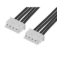 Molex 219678-1041 Discrete Wire Micro-Latch-to-Micro-Latch (OTS) Cbl Asmbly 2mm Pitch Tin Plating 100mm Length 4 Ckts Natural