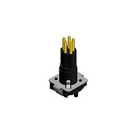 Amphenol CONEC 42-01224 M8 Socket SMT SAL-8S-IS5/SMT
