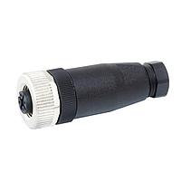 Murrelektronik 7000-17321-0000000 Connectors M12 FEMALE 0 FIELD-WIREABLE SCREW TERM., 8-pol. max.0.5mm 6-8mm