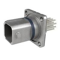 Radiall QFC5RN1N07PYBE Circular MIL Spec Connector QUICKFUSIO RECEPTACLE BOX MOUNT WITH PIN NON-ENVIRONMENTAL 7#20 INSERT WITH GOLD FINISH STRAIGHT PC TAIL CONTACTS