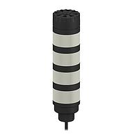 Banner Engineering TL50BGWRQ Tower Lights Tower Light: 4-Color Indicator; Voltage: 18-30 V dc or 24 V ac; Environmental Rating: IP67; Input: Bimodal; Colors: Blue Green White Red; 5-pin M12 Integral QD