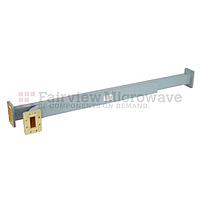 Fairview FMWCP1032 10 dB WR-137 Directional Waveguide Broadwall Coupler With CPR-137G Grooved Flange and E-Plane Coupled Port from 5.85 GHz to 8.2 GHz