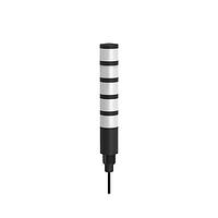 Banner Engineering TL30BWBGYRNXC1 Tower Lights TL30 Basic Tower Light; Black Housing: 5-Color Indicator; Voltage: 12-30 V dc; Environ. Rating: IP65; Input: Bimodal; Colors: White Blue Green Yellow Red; 1.2 m (4 ft) Integral Cable