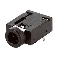Same Sky (formerly CUI Devices) SJ3-35063BG Phone Connectors Audio Jack, 3.5mm, Through Hole, 3 Conductors, 2 Switches