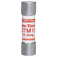 Mersen OTM15 Cartridge Fuse Fuse,Midget,Fast Acting,PC Mount,10kA,250VAC,15A