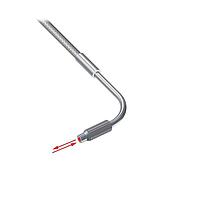 Banner Engineering PBAT46TMB5 Fiber Optic Cables Plastic Fiber, Diffuse Reflective; Core Dia.: 1 mm; Fiber Length 2 m; Angle, Thread; SteelSkin, TMB5 Termination