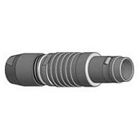 LEMO FGG.0T.305.KLAC50Z Connectors IP68,5P,Key,Strt Plg BLK Chrm Plt, M Sldr