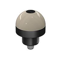 Banner Engineering K50ANFF100GRCQ Pick-to-Lights K50 C-Series EZ-LIGHT: 2-Color Fixed-Field Sensor; Voltage: 12-30 V dc; Housing: Polycarbonate; IP67 IP69K; Range: 100 mm; Input: NPN (NO); Colors: Green Red; 4-pin M12 Integral QD