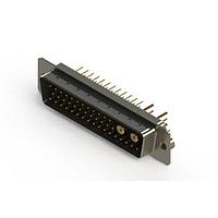 EDAC 627-43W2224-5T2 Mixed Contact D-Sub Connectors Vertical Combo Dsub