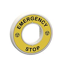 SCHNEIDER ZBY9W3B430 Ring ILL. RING 24V 2 W/R LED PARADA DE EMERGENCIA