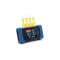 OMEGA RDXL6SD-USB-CAL-3 Six Channel Handheld Rechargeable Temperature Data Logger (6CH, 0 ~ 1768°C, NIST Cert.)