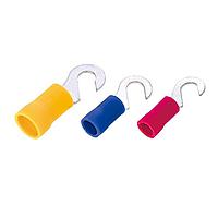 KS Terminals HV1-6 Hook Vinyl, Hook, 22-16 AWG, 1/4"
