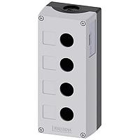 SIEMENS 3SU18040AA000UB1 Enclosure ENCLOSURE PLASTIC. 4 COMMAND POINTS