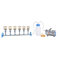 Rocker MultiVac 610-MS-T Vacuum Filtration System (34 L/min, 6 places, 80W)
