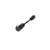 Amphenol Commercial Products MRDBN05CBPC00 Specialized Cables MRD B Cable Assembly, Metal, Plug to Plug, Sockets, 5 Position, 3 Meter