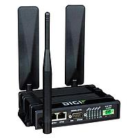 DIGI IX20-WAN4 Cellular Modems Digi IX20 - LTE, North America (CMF4), CAT-4, 3G fallback, Dual Ethernet, RS-232, Wi-Fi, with Accessories