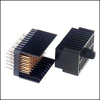 3M Electronic Solutions Division HSHM-H055B4-5CP1-TG30L Headers HRD METRIC BACKPLANE CONN - STD