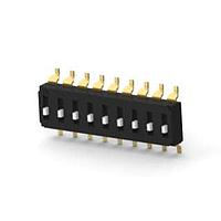 P&B 2319847-9 DIP Switches END STACK DIP 9P G RAISED TUBE