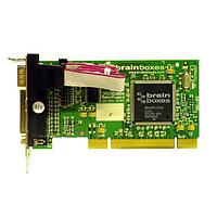 Brainboxes UC-464 RS-232, LPT LP uPCI 1xRS232 + 1xLPT Printer Port