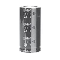 Nichicon JJC0E127MELC Cylindrical 2.5volts 120Farads Snap-In