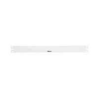 Panduit DPFP1WH Wire Ducting & Raceways Filler Panel, 1 RU x 19", Solid, White