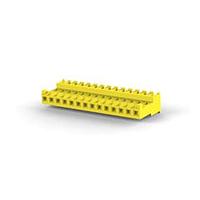 AMP Connectors - TE Connectivity 4-644466-4 Receptacle Assembly 14P MTA156 CONN ASSY 20AWG YEL