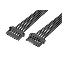 Molex 219656-2054 Discrete Wire Pico-Lock F-F OTS Cbl Assy SR 600mm Au 5Ckts Blk