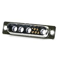 ITT Cannon DBM9W4PK87 D-Sub Connectors - Standard Density COMBO 9W4 M SOD G TIN