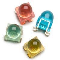 Broadcom ALMD-CM1F-34002 Single Color LEDs SMT Round InGaN Green