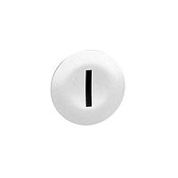 SCHNEIDER ZBA7131 Head for Pushbutton WHITE CAPS WITH BLACK I