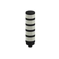 Banner Engineering TL70GOBVT-812194 Tower Lights TL70 Tower Light; Black Housing: 4-Color Indicator; Voltage: 12-30 V dc; Environmental Rating: IP65; Input: Bimodal; Colors: Green Orange Blue Violet; 8 Screw Terminal Wiring