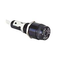 Shin Chin R3-14A-12-B Fuse Holders  PANEL MOUNT BLK BLK