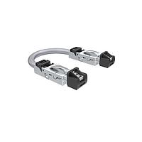 Amphenol Canada DRPC21B009910 Ethernet Cables / Networking Cables Cable, Cat6A, Industrial RJ45, straight exit to straight exit, 26AWG, 2.0m, gold flash