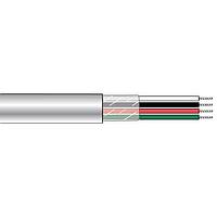 Alpha Wire 6652 WH001 Multi-Conductor Cables 18 AWG, 2 Conductor Communication Cable, Unshielded, 1000 ft  - White