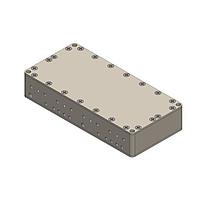 Quantic X-Microwave XR-LHL-0819-02 Enclosures, Boxes, & Cases Machined Housings, XM-LHL-0819-02