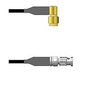 Amphenol Custom Cable Q-3700X000D024i RF Cable Assemblies SMA-RP/HDBNC-SP LMR19 24I
