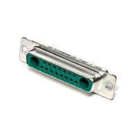 Amphenol CONEC 3017W2SAM99A10X Mixed Contact D-Sub Connectors 17W2 F SOLDER CUP THRU HOLE