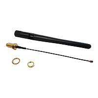 AAEON UP EP-FMWFKITUPC01 WiFi Antenna UP Core External Wifi Kit, RF Cable oe1.13mm,SMA Jack-IPEX ,L=100mm with External Wifi Antenna Frequency range 2400 MHz-2500 MHz & 5150MHz-5875MHz; RFA-25-C2M2-A41C-100