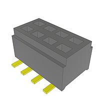 Samtec CLM-104-02-H-D-BE Sockets Low Profile Dual-Wipe Socket