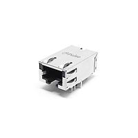 Pulse Electronics JXD7-0V09NL Modular RJ45 Conn 350uH 2250VDC Green/Yellow