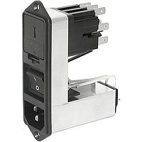 Schurter CGG0.6101.151 Inlets CG PWR ENTRY MODULE W. FILTER 1A M5