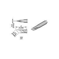 JBC C105112 Knife-Shaped Soldering Tip (2.5x0.3 mm)