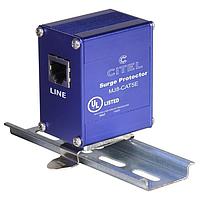 CITEL MJ8-CAT5E Ethernet Cat 5e Din Rail Ethernet Surge Suppressor, Cat 5E